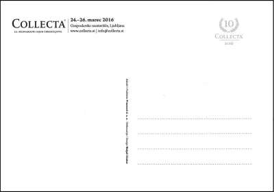 POŠTA SLOVENIJE NA SEJMU COLLECTA 2016 10 LET   